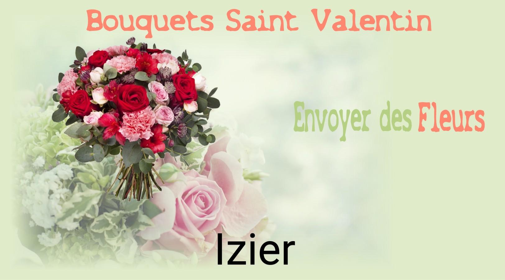 Roses de Saint-Valentin livrées à Izier